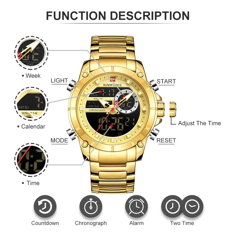 NAVIFORCE DualSport Watch