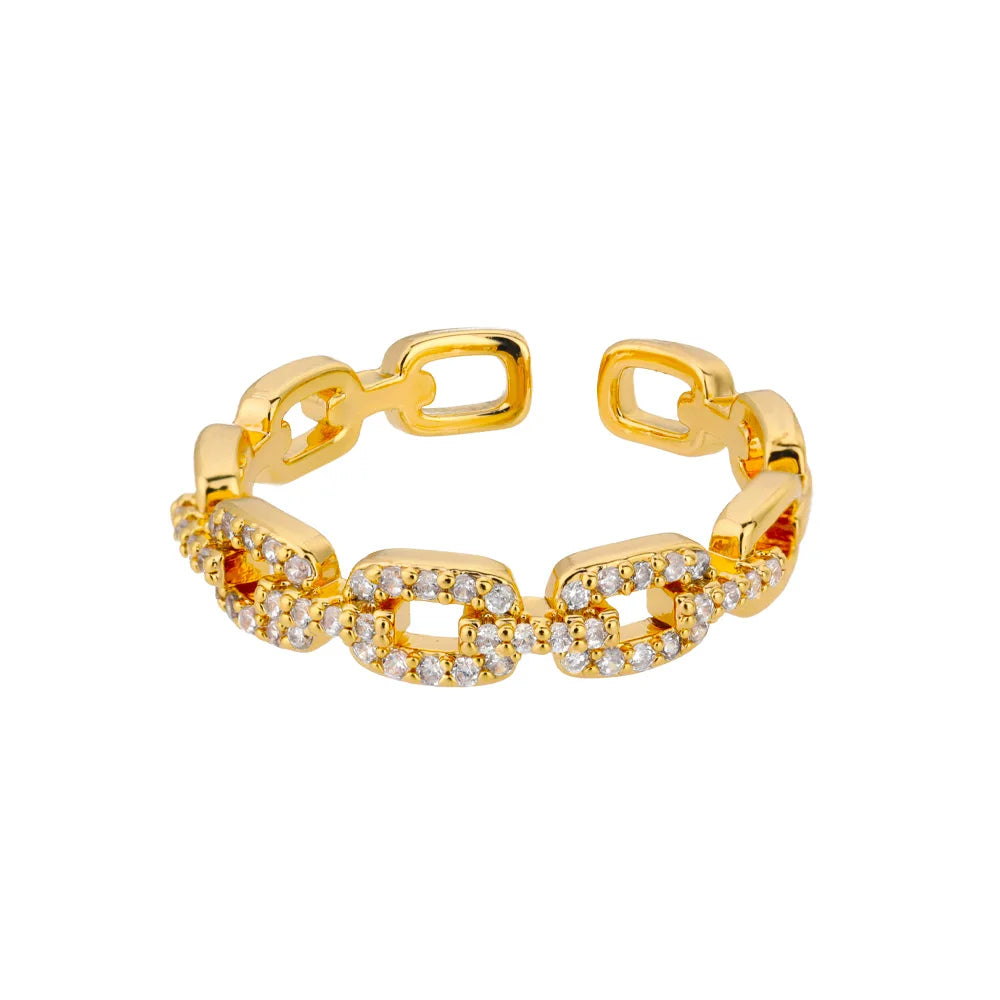 Twisté 
 Classic Zircon  Chain Rings