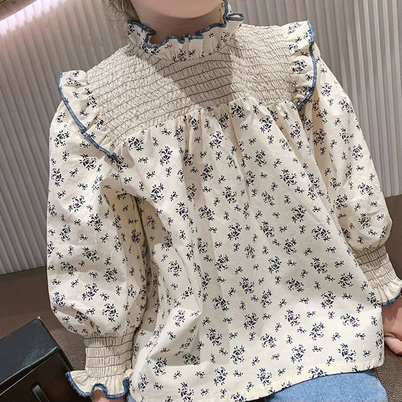 Girls Cardigan Jackets 2025 Fall Winter New Baby Cute Sweet Girls Clothing  Kids Children Top Lace Lapel Jacket For Girls Autumn