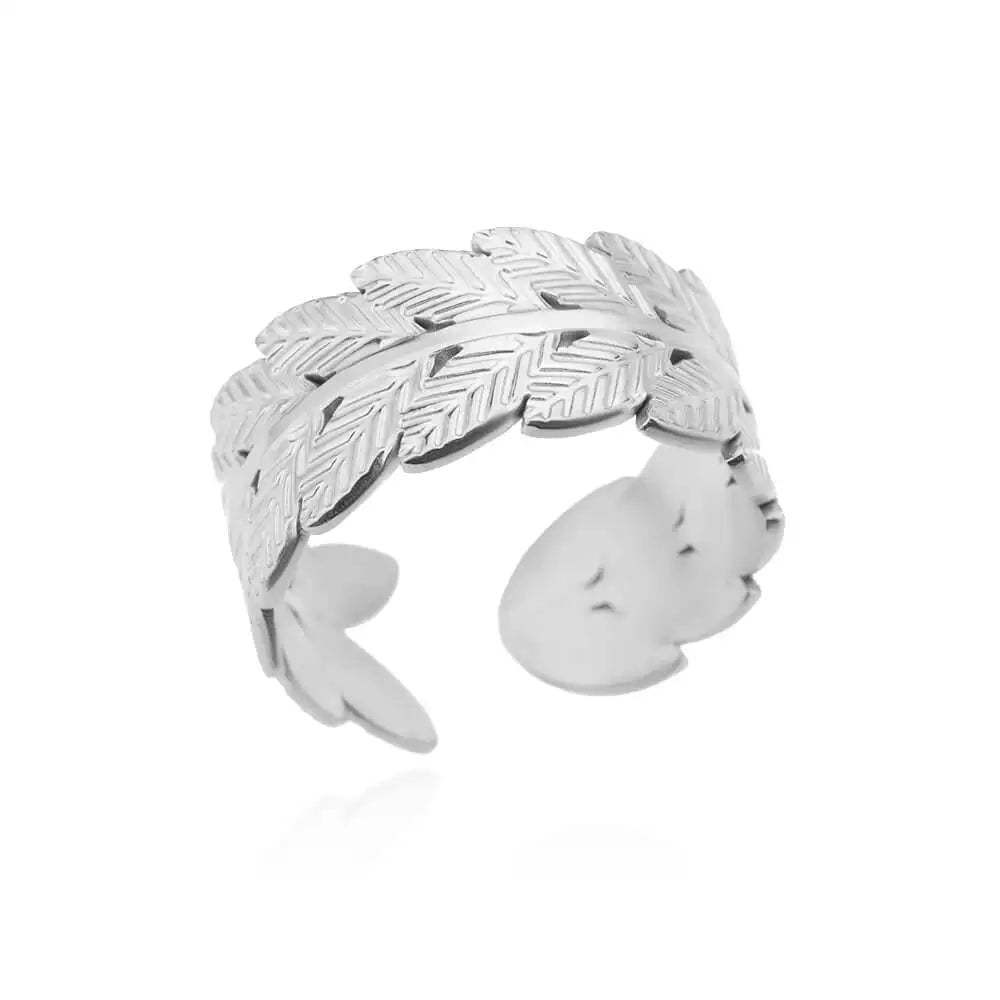 40 Style Rings for Women Stainless Steel Rings Classic Gold Color