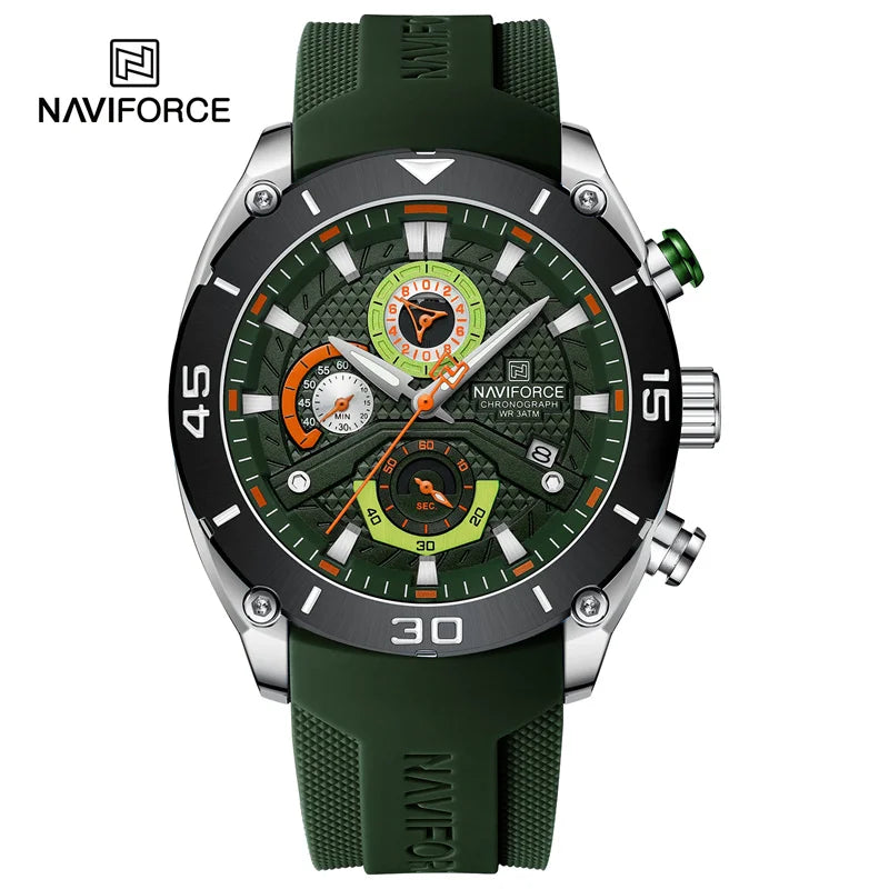 NAVIFORCE Sport Watch for Men Waterproof