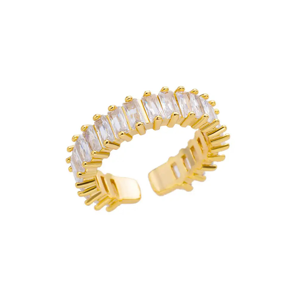 316L Stainless Steel Rings for Women Gold Color