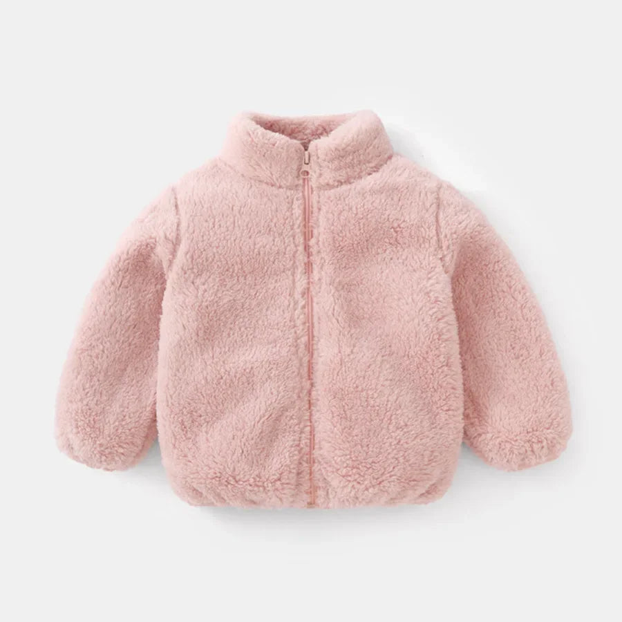 Kids Winter Coats 2025 New Children Outerwear Boy Warm Fleece Jacket Baby Girls Jackets for Autumn Spring.