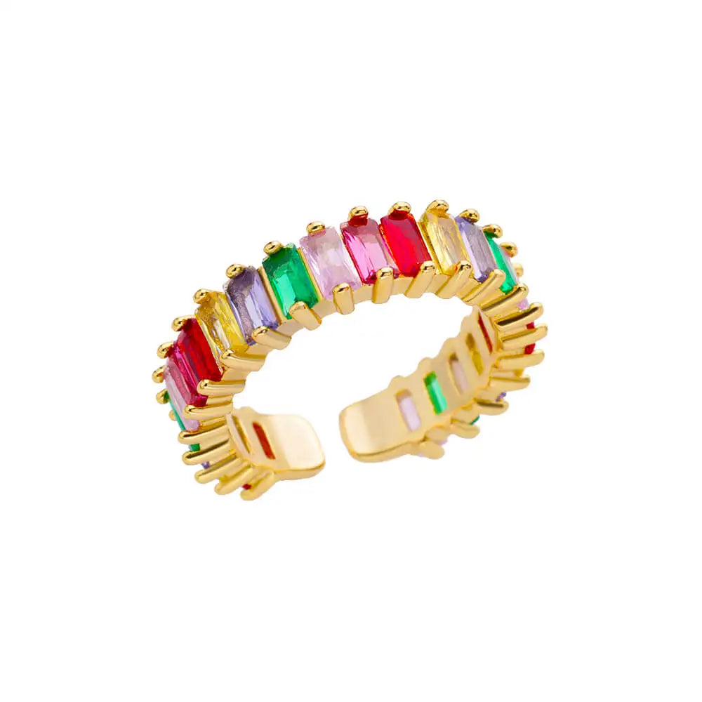 316L Stainless Steel Rings for Women Gold Color