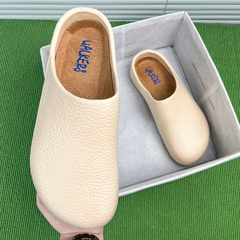 Men's and Women's Summer Breathable, Waterproof, Non-Slip Kitchen Shoes, Slip-On Beach Shoes, Toe-Toe Sandals and Slippers