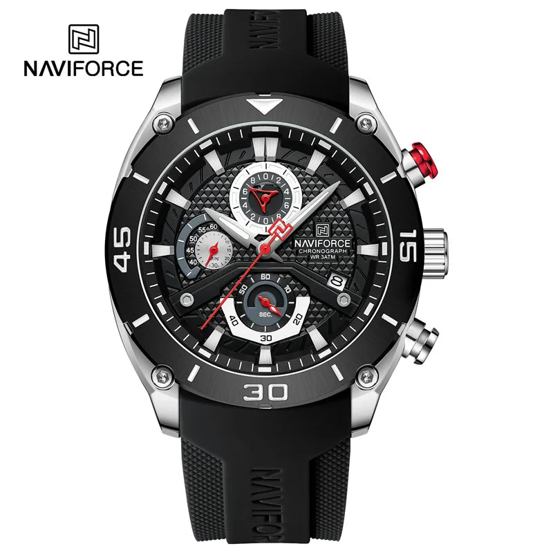 NAVIFORCE Sport Watch for Men Waterproof
