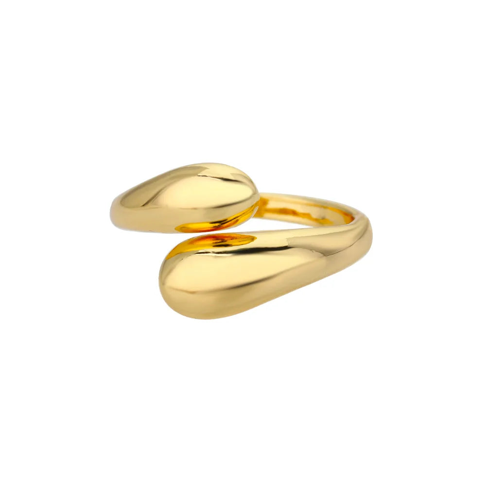 40 Style Rings for Women Stainless Steel Rings Classic Gold Color
