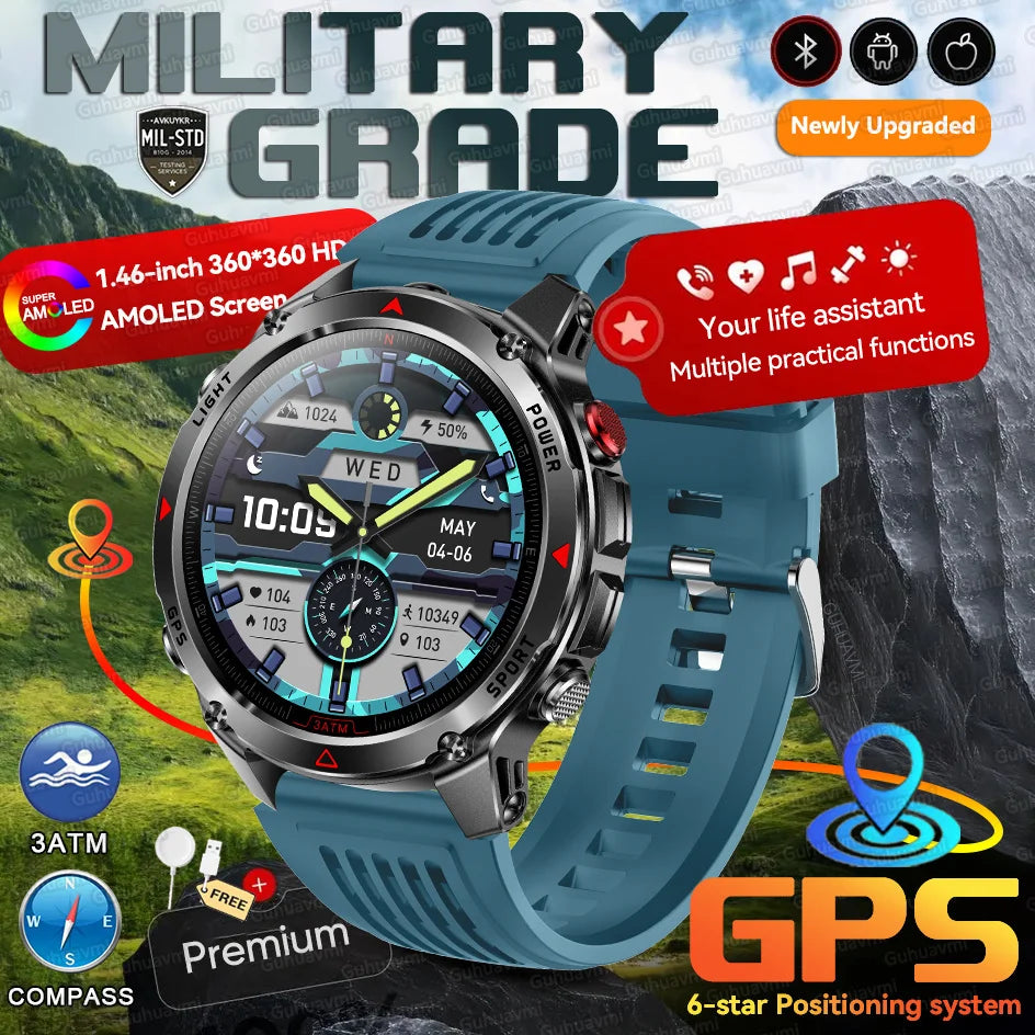 Forerunner 570 GPS Smart Watch 3ATM Waterproof  AMOLED Screen MULTI-BAND GNSS