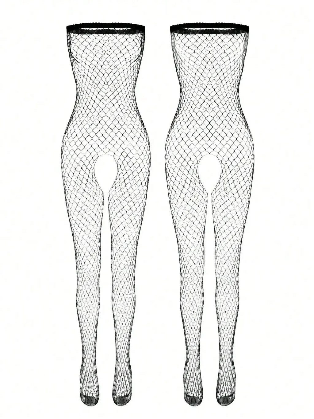 Lace Mesh Bodysuit - Elegant Lingerie Jumpsuit for Women
