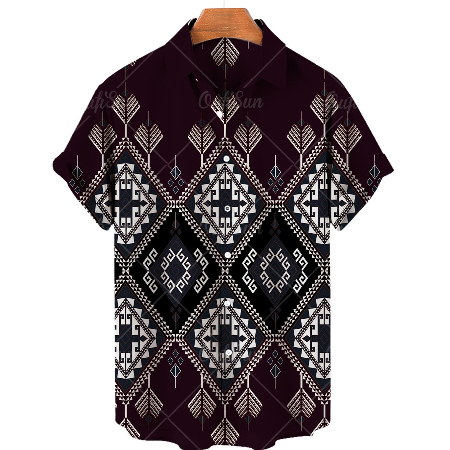 Hot New Men's High Quality Luxury Hawaii Dazn Holiday Beach Floral Shirt Elegant Men Top Sale Best Ethnic Style Clothing 2023