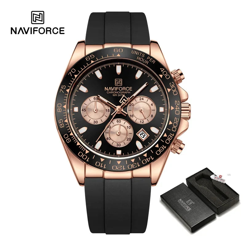 NAVIFORCE Brand NF8054 Men's Business Watches