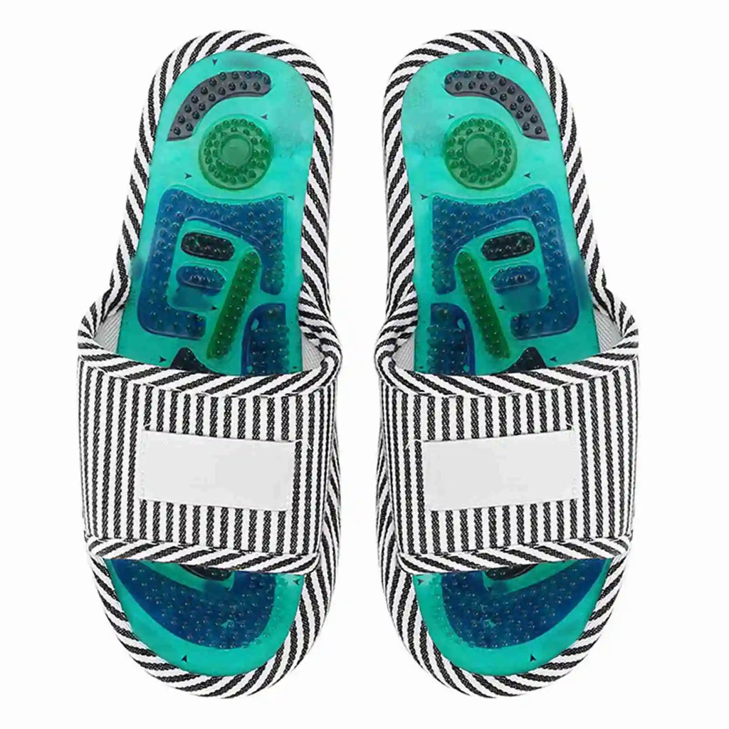 Acupoint Magnetic Therapy Massage Slippers Healthy Feet Care Massager Magnet Shoes Acupoint Massage Slippers