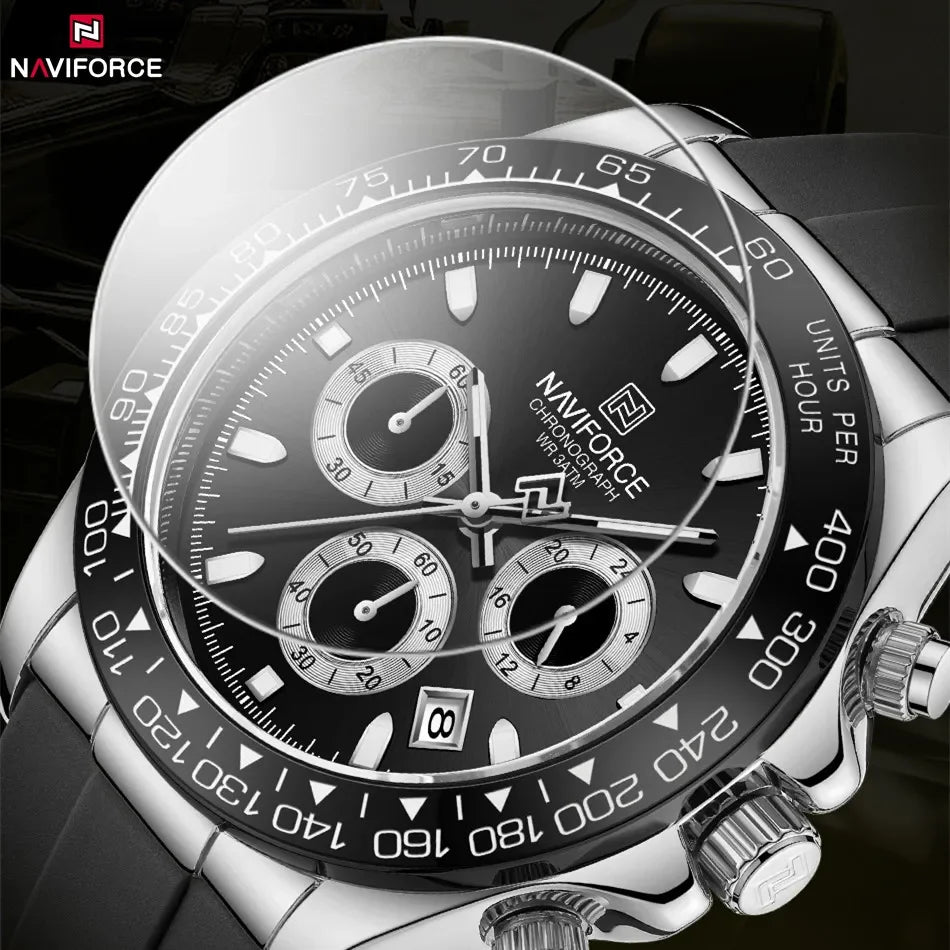 NAVIFORCE Brand NF8054 Men's Business Watches