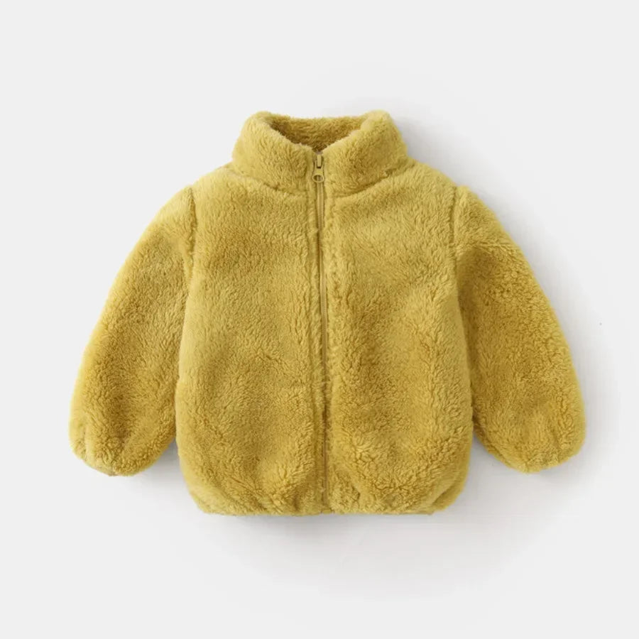 Kids Winter Coats 2025 New Children Outerwear Boy Warm Fleece Jacket Baby Girls Jackets for Autumn Spring.