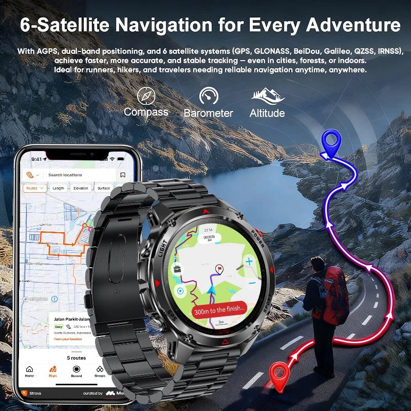 Forerunner 570 GPS Smart Watch 3ATM Waterproof  AMOLED Screen MULTI-BAND GNSS