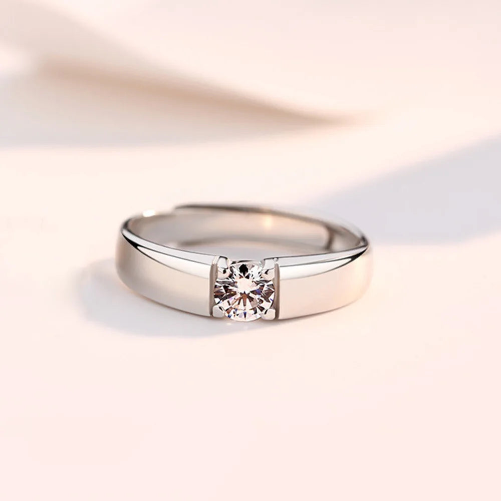 Fashion Luxury Zircon Couple Rings For Women