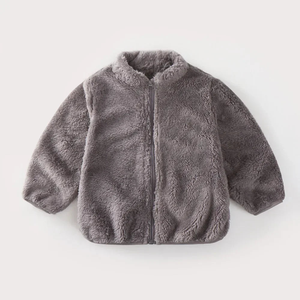 Kids Winter Coats 2025 New Children Outerwear Boy Warm Fleece Jacket Baby Girls Jackets for Autumn Spring.