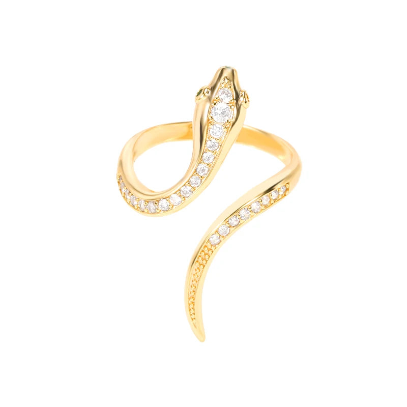 316L Stainless Steel Rings for Women Gold Color