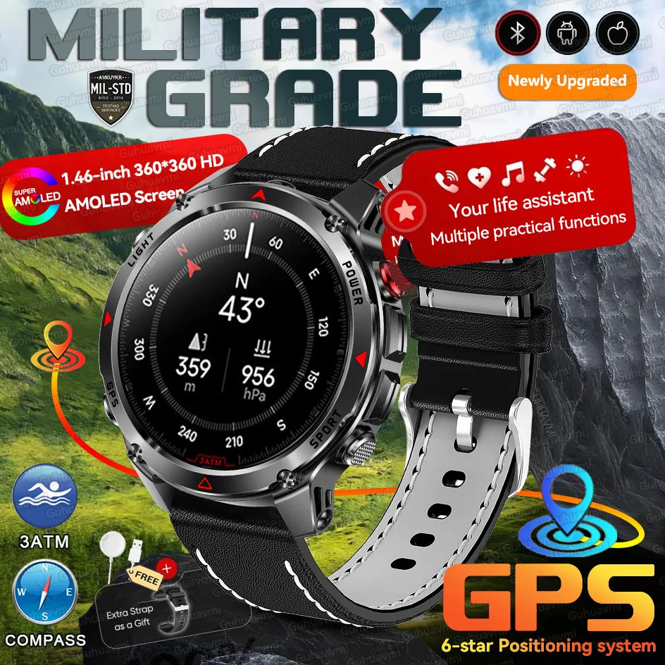Forerunner 570 GPS Smart Watch 3ATM Waterproof  AMOLED Screen MULTI-BAND GNSS