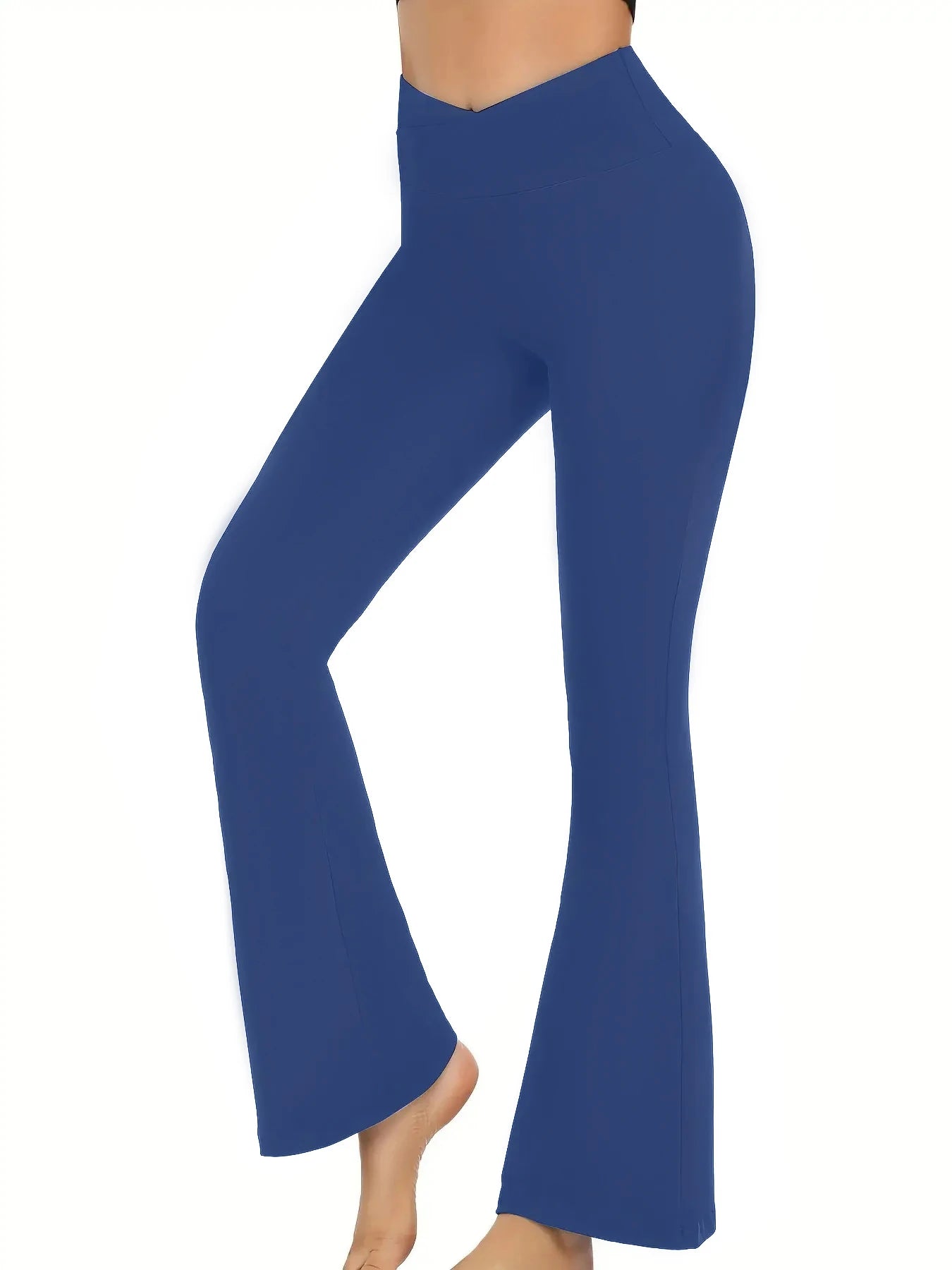 V-Cross Flare Leggings