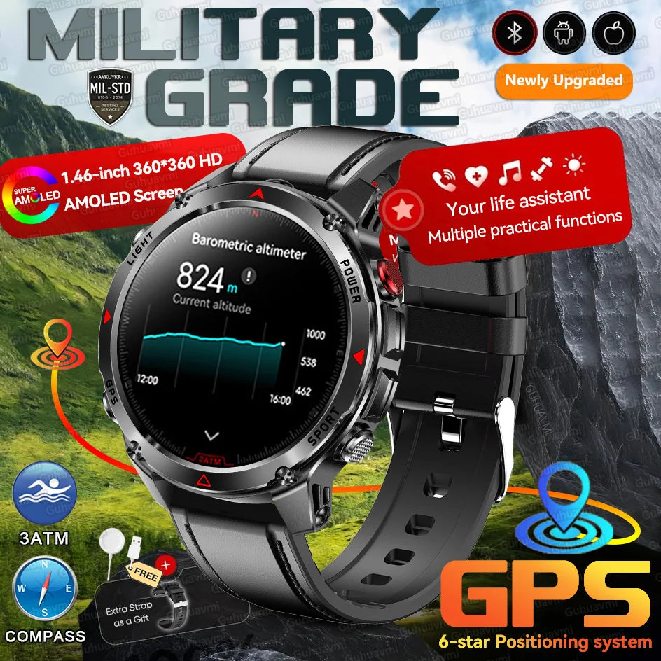 Forerunner 570 GPS Smart Watch 3ATM Waterproof  AMOLED Screen MULTI-BAND GNSS