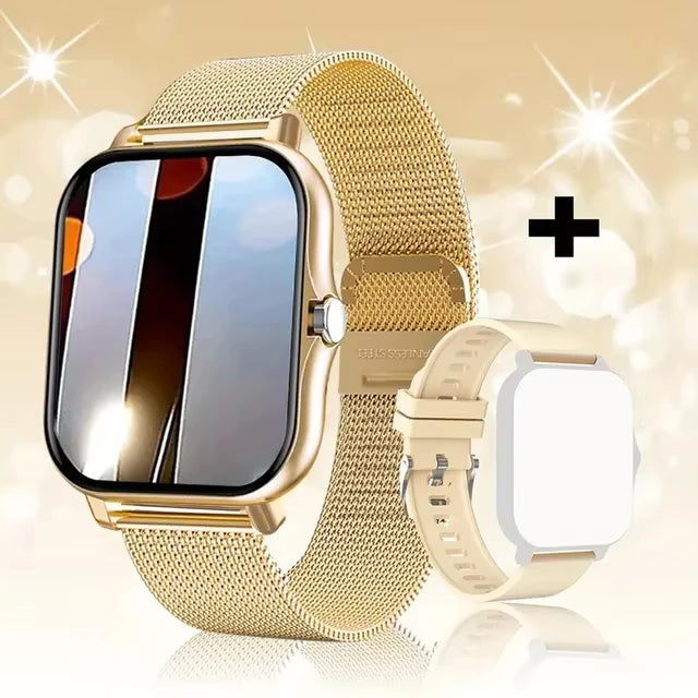 KESHUYOU 2025 New Smart Watch Bluetooth Talking Blood Oxygen/Blood Pressure Monitor Smart Watch for Women Men Holiday Gift