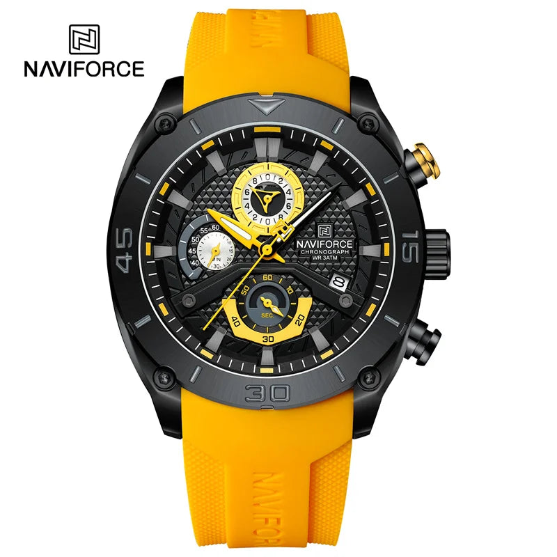 NAVIFORCE Sport Watch for Men Waterproof