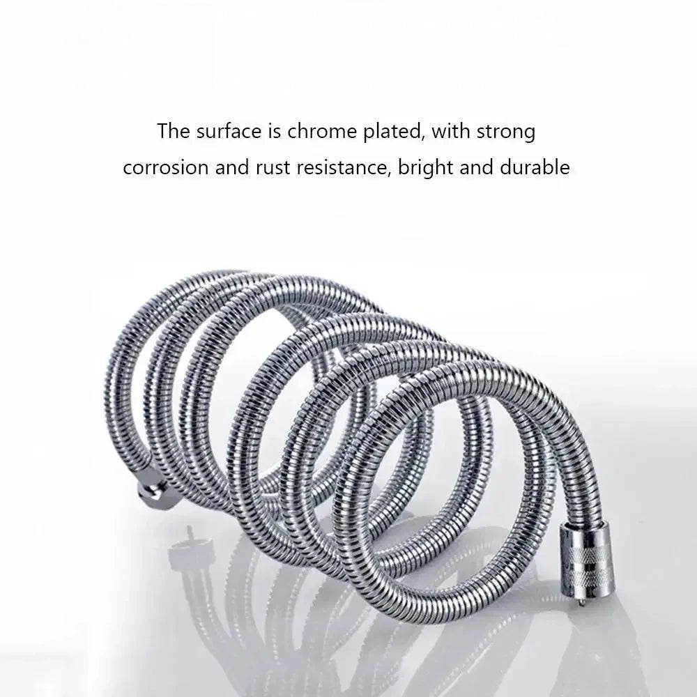 Flexible stainless steel water pipe shower head pipe - Waterproof bathroom piping - 1-3 meters - Bathroom accessories