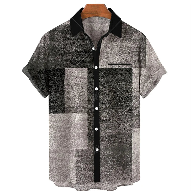 Hot New Men's High Quality Luxury Hawaii Dazn Holiday Beach Floral Shirt Elegant Men Top Sale Best Ethnic Style Clothing 2023