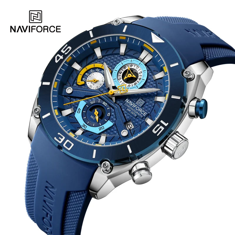 NAVIFORCE Sport Watch for Men Waterproof