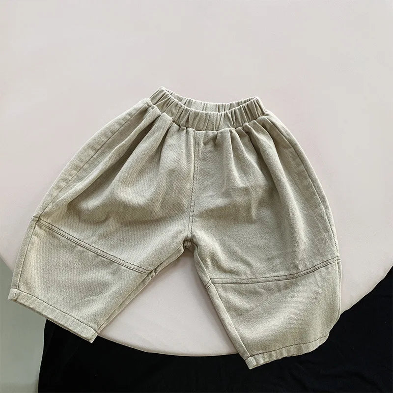 Children's Harem Pants Loose Kids Wide Leg Pants Fashion Baby Trousers Boys Girls Casual Pants Children Clothes 2025 Autumn