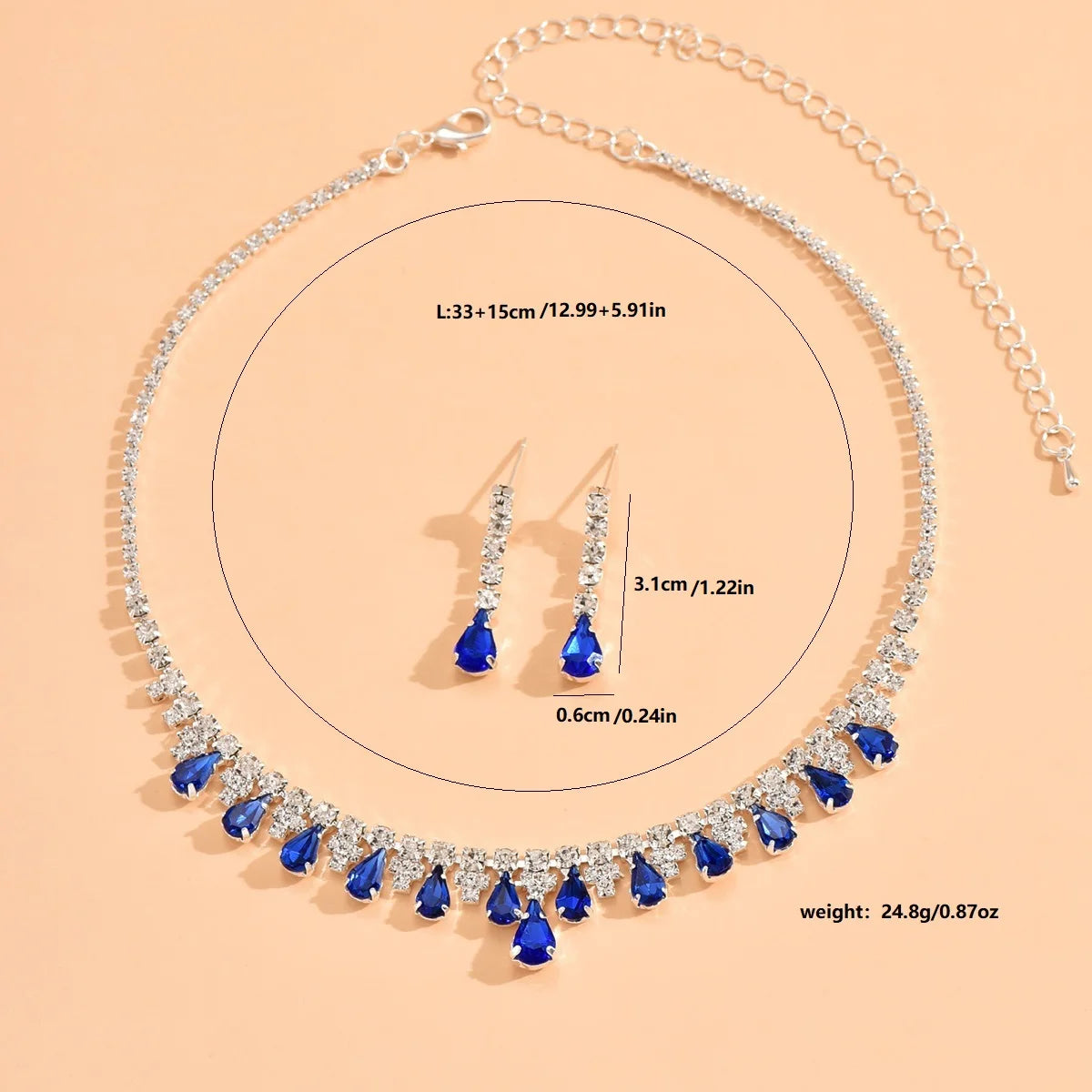 Nova Drop Jewelry Set