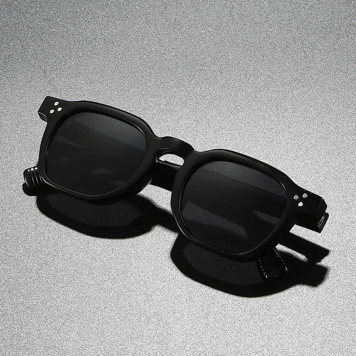 New Polarized Sunglasses Unisex Metal Core CP Square
