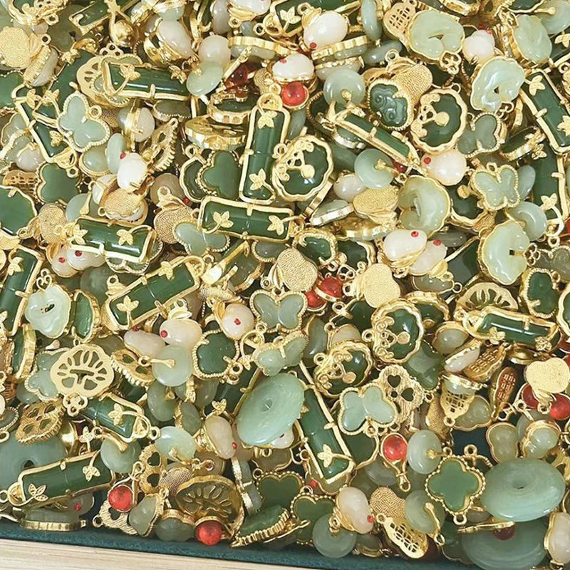 45pcs/Set Necklace Bracelet Jewelry Accessories Making Supplies Rabbit Butterfly Shape Design