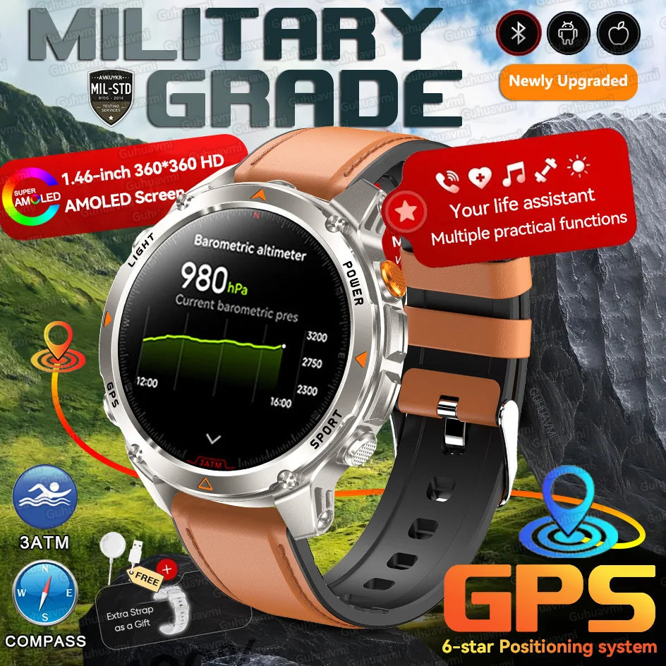 Forerunner 570 GPS Smart Watch 3ATM Waterproof  AMOLED Screen MULTI-BAND GNSS