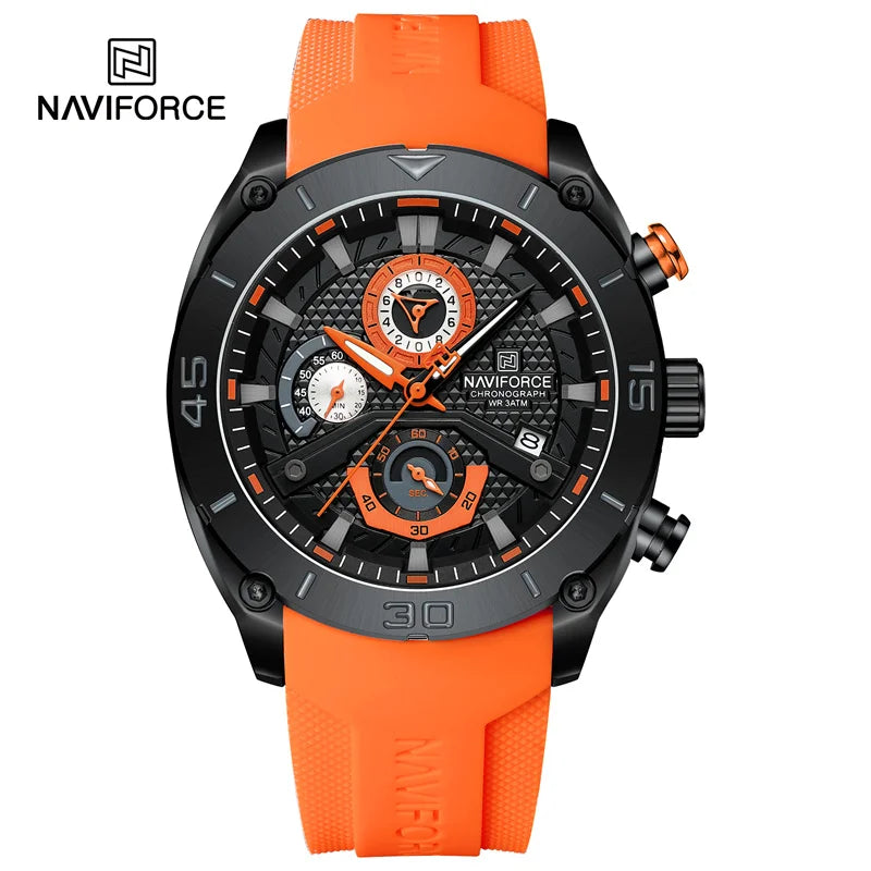 NAVIFORCE Sport Watch for Men Waterproof