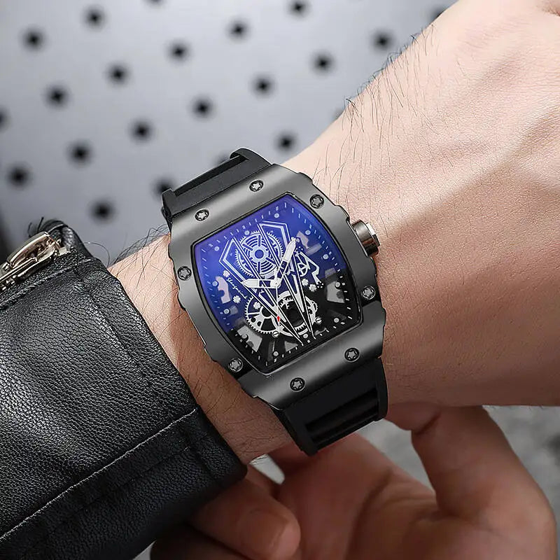 1/2PCS Luxury Large Dial Men Quartz Watches