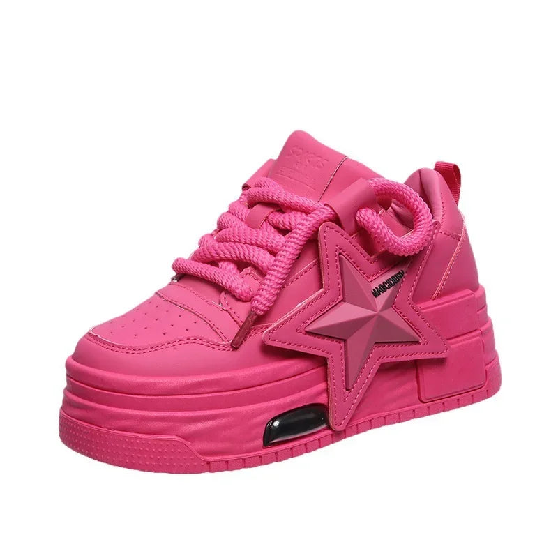 Women's Casual Sneakers Ladies Autumn New Breathable Vulcanized Sport Shoes Fashion Design Board Lightweight Women Canvas Shoes