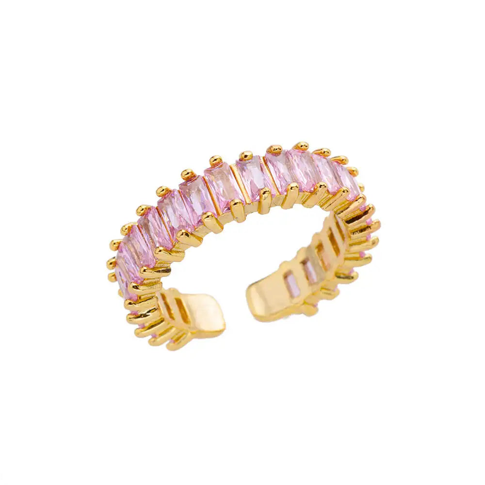 316L Stainless Steel Rings for Women Gold Color
