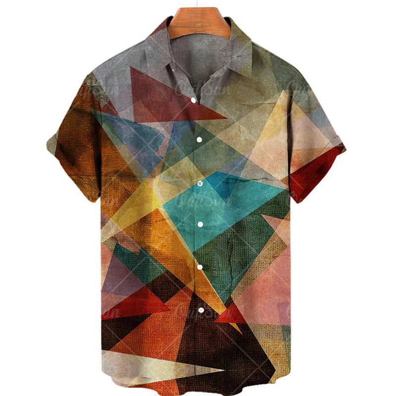 Hot New Men's High Quality Luxury Hawaii Dazn Holiday Beach Floral Shirt Elegant Men Top Sale Best Ethnic Style Clothing 2023