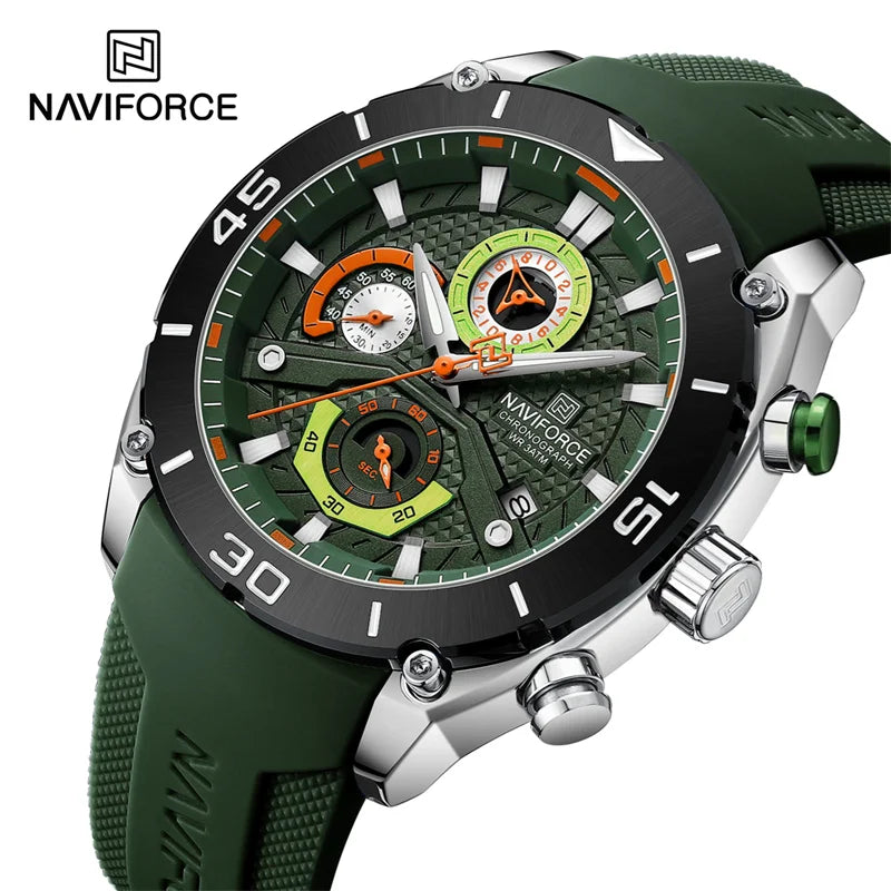 NAVIFORCE Sport Watch for Men Waterproof
