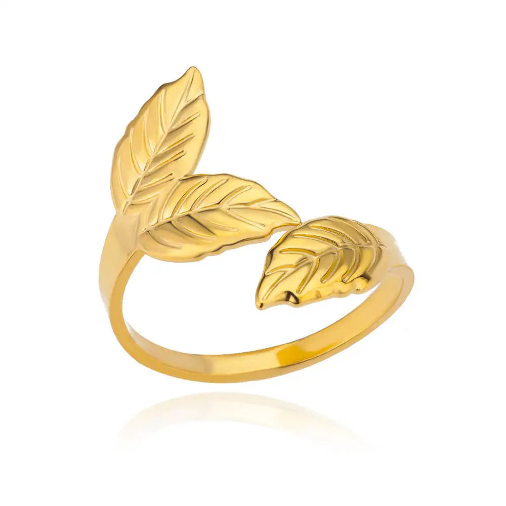40 Style Rings for Women Stainless Steel Rings Classic Gold Color