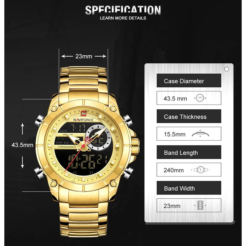 NAVIFORCE DualSport Watch