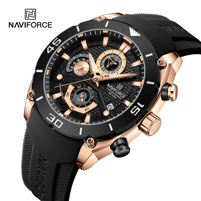 NAVIFORCE Sport Watch for Men Waterproof