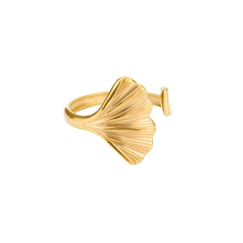 40 Style Rings for Women Stainless Steel Rings Classic Gold Color