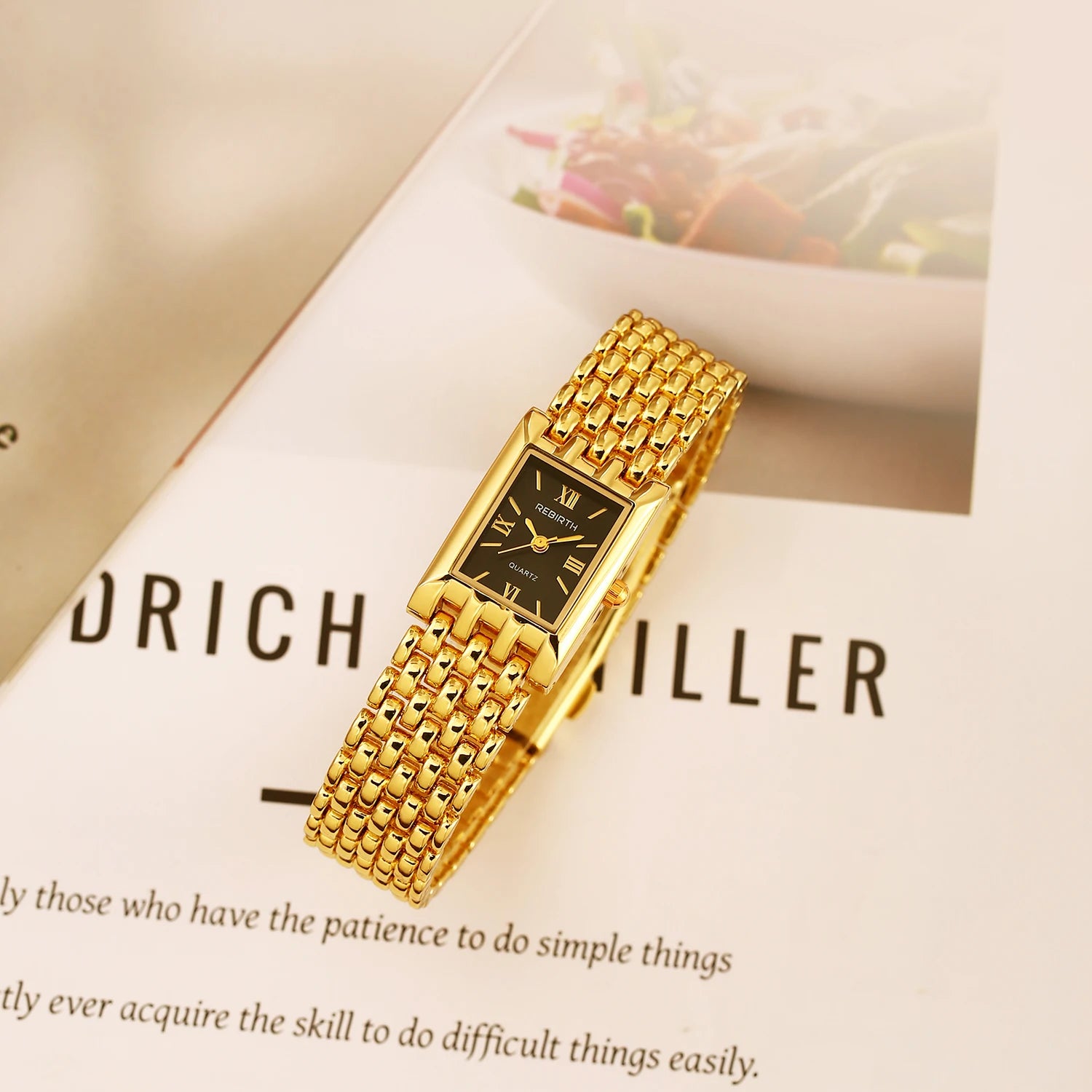 Fashionable, Simple, Light Luxury, Versatile Women's Watch Suitable for Daily Wear and Casual Style