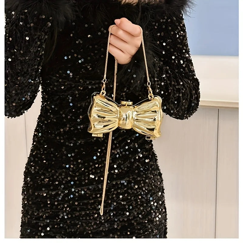 Golden Evening Bag Purses and Handbags Luxury Designer shoulder