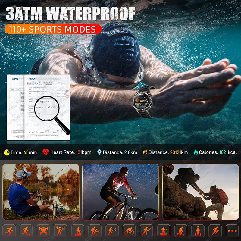 Forerunner 570 GPS Smart Watch 3ATM Waterproof  AMOLED Screen MULTI-BAND GNSS