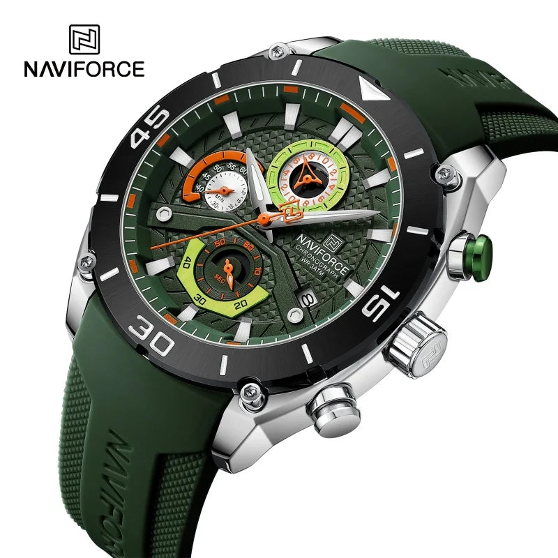 NAVIFORCE Sport Watch for Men Waterproof