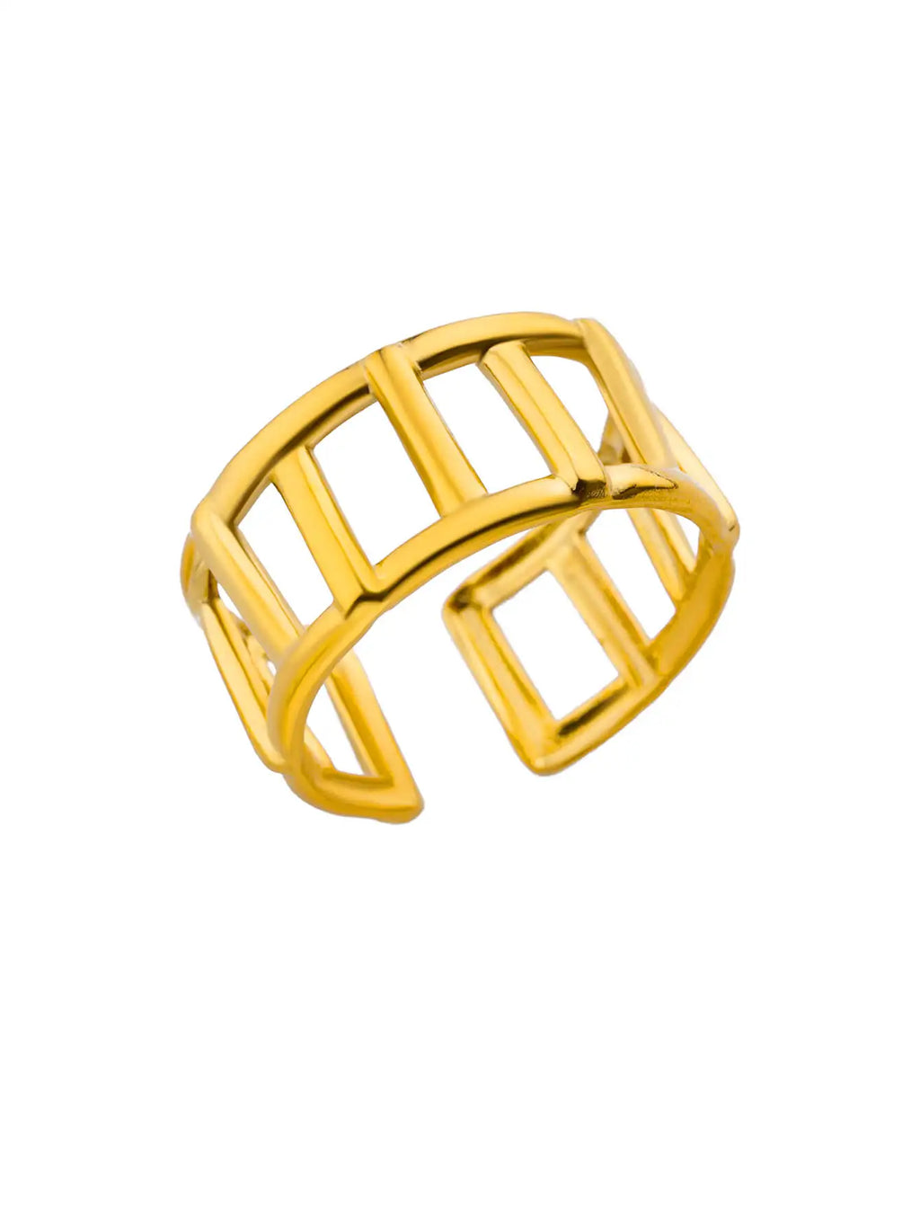 40 Style Rings for Women Stainless Steel Rings Classic Gold Color